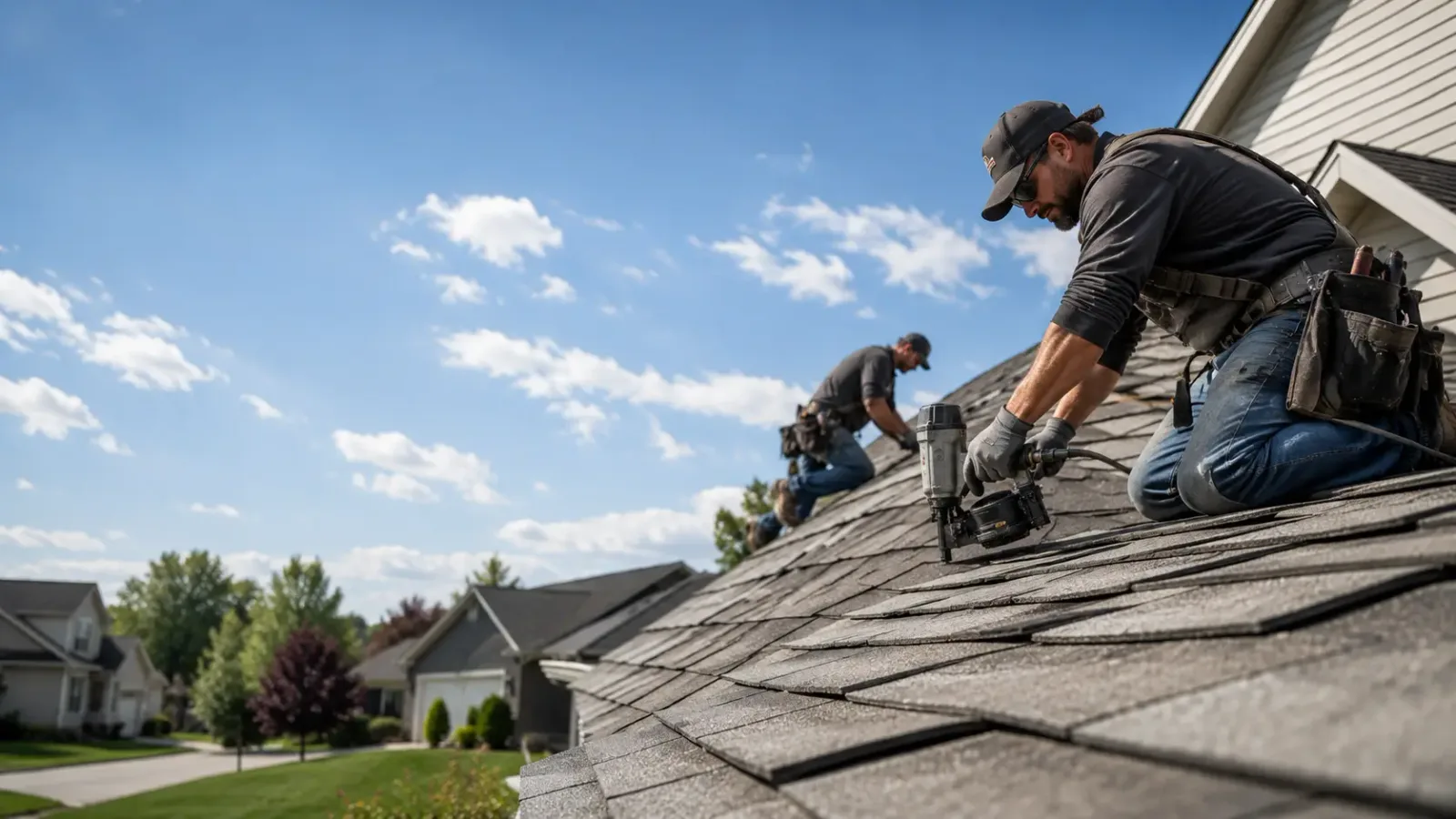 Storm Damage Roof Repair in White, PA near me